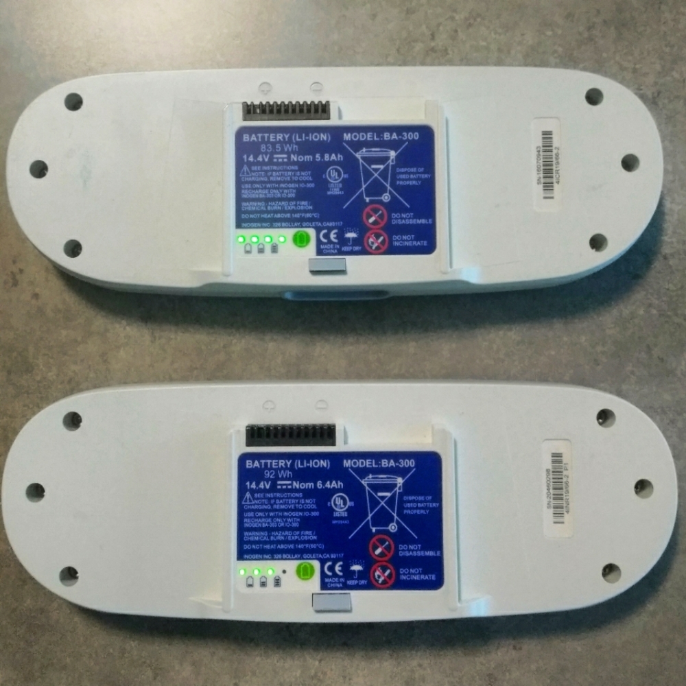 Inogen One G3 Portable Oxygen Concentrator Battery BA-300 Lot Of 2